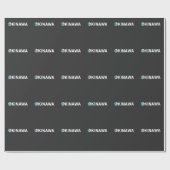 Okinawa Japan Kunst Japanisches Kirschblossom Geschenkpapier (Flach)