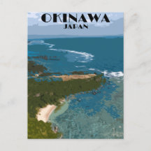 Okinawa Japan Vintage Reiseposter
