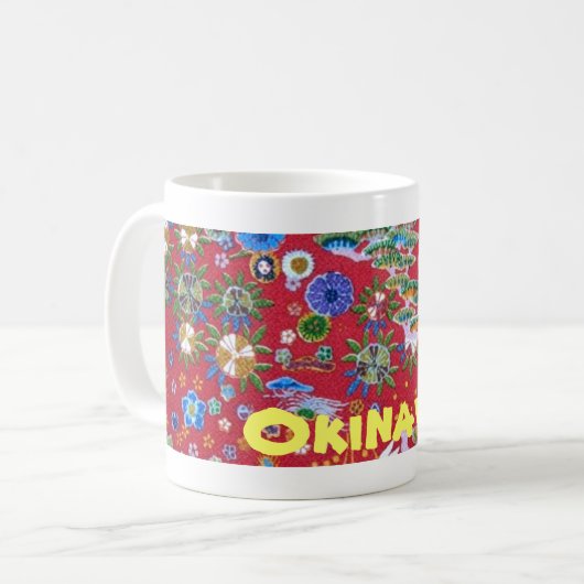 Okinawa Kaffeetasse (Vorderseite Links)