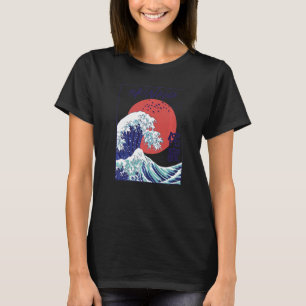 Okinawa Kanagawa Great Wave Japan T-Shirt