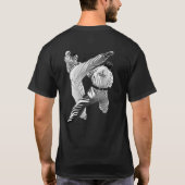 Okinawa karate martial arts jiu jitsu aikido T-Shirt (Rückseite)