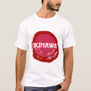 Okinawa-Kreis des Lebens Männer-T - Shirt