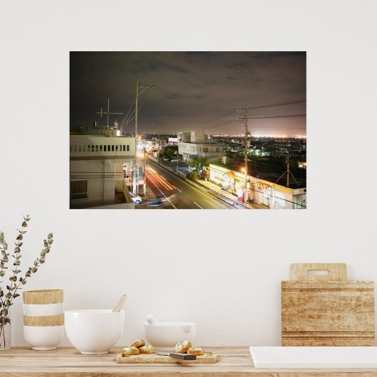 Okinawa Lights Poster (Küche)