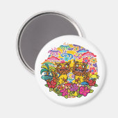 Okinawa Shisa シ 沖 Shisa Magnet 縄 (Vorderseite/Rückseite)