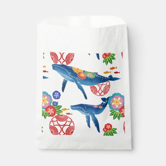 Okinawan Bingata Teil Thema 002 Geschenktütchen (Vorderseite)