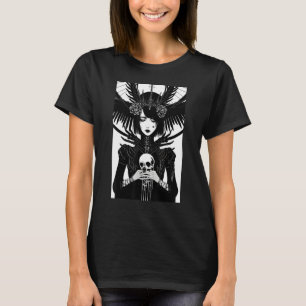Okkult Gothic Dunkel Satanisch Unheilig Hexerei Gr T-Shirt