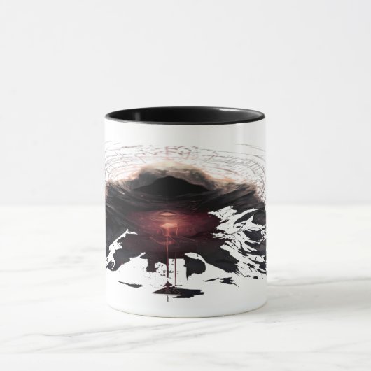 Okkultes Figur-Dunkle Kunst Tasse (Zentrum)