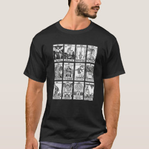 Okkultistisches Satanismus-Tarot bekam Vintages De T-Shirt