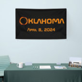 Oklahoma 2024 Gesamtsolare Banner (Messeveranstaltung)