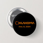 Oklahoma 2024 Gesamtsolare Button (Vorne & Hinten)