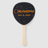 Oklahoma 2024 Gesamtsolare Fächer (Rückseite)