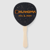 Oklahoma 2024 Gesamtsolare Fächer (Vorderseite)