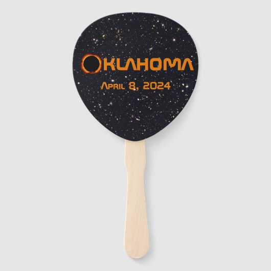 Oklahoma 2024 Gesamtsolare Fächer (Vorderseite)