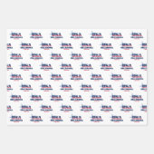 Oklahoma, 50 Staaten, Liberty Bell Geschenkpapier Set (Vorderseite)