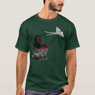 Oklahoma Adventure mit Bison and Scissortail T-Shirt
