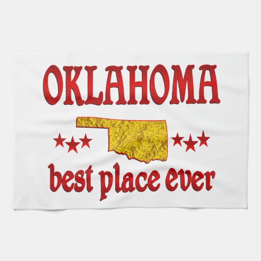 Oklahoma am besten geschirrtuch (Horizontal)