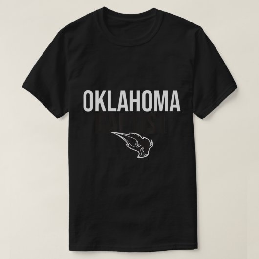 Oklahoma Baptist University OBU Bison gestacks T-S T-Shirt (Design vorne)