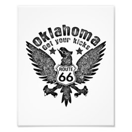 Oklahoma bekommt den Kick Fotodruck