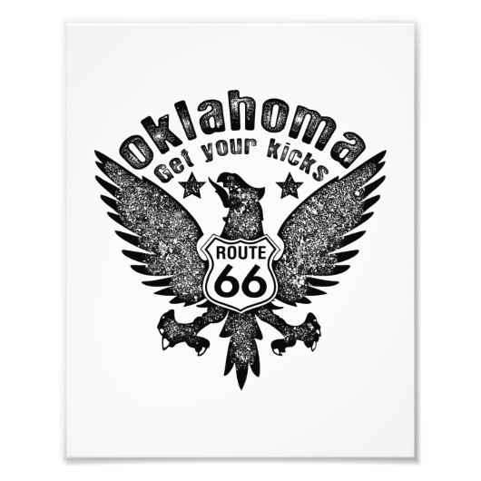 Oklahoma bekommt den Kick Fotodruck (Vorne)