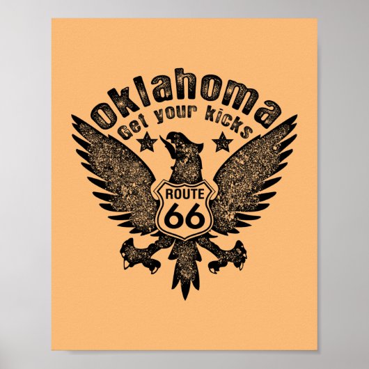 Oklahoma bekommt den Kick Poster (Vorne)