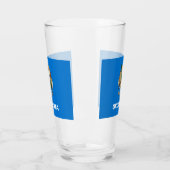 OKLAHOMA BIER GLASS GLAS (Links)