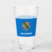 OKLAHOMA BIER GLASS GLAS (Vorderseite)