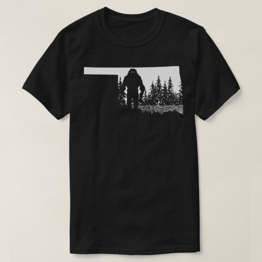 Oklahoma Bigfoot T-Shirt (Design vorne)