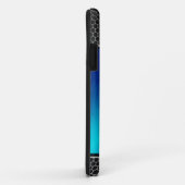 Oklahoma bürstete Metallflagge Case-Mate iPhone Hülle (Hinten/Rechts)