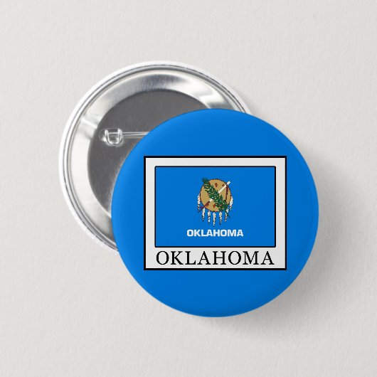 Oklahoma Button (Vorne & Hinten)
