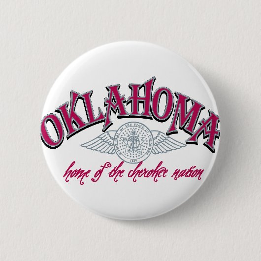 Oklahoma Button (Vorderseite)