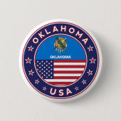 Oklahoma Button (Vorderseite)