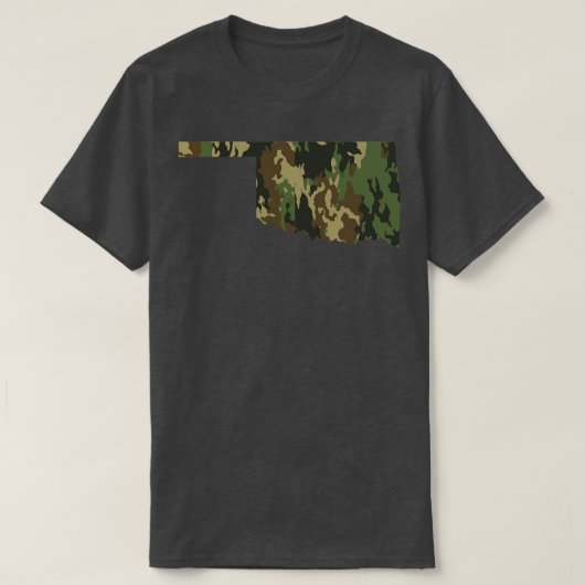 Oklahoma-Camouflage T-Shirt (Design vorne)
