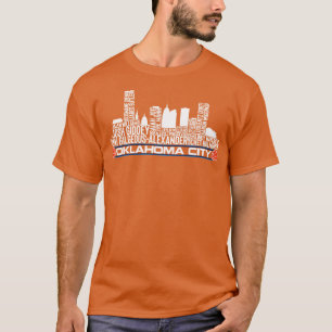 Oklahoma City Basketball Team 23 Spieler Roster Ok T-Shirt