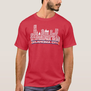 Oklahoma City Basketball Team - Zeitliche Legende  T-Shirt