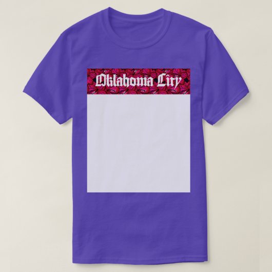 Oklahoma City Blume T-Shirt (Design vorne)