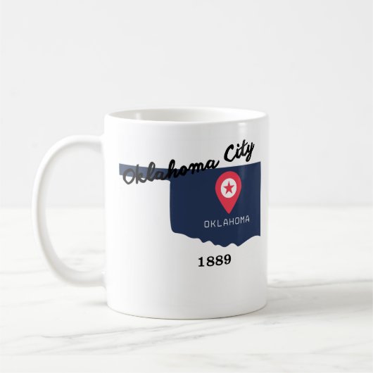 Oklahoma City coffee mug Kaffeetasse (Links)