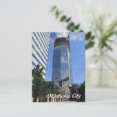 Oklahoma City, Devon Tower Construction Postcard Postkarte (Stehend Vorderseite)