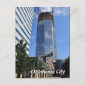 Oklahoma City, Devon Tower Construction Postcard Postkarte (Vorderseite)