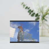 Oklahoma City, Devon Tower Construction Postcard Postkarte (Stehend Vorderseite)