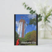 Oklahoma City, Devon Tower Construction Postcard Postkarte (Stehend Vorderseite)