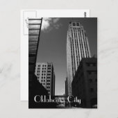 Oklahoma City Downtown Abandoned Postkarte (Vorne/Hinten)