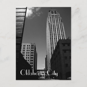 Oklahoma City Downtown Abandoned Postkarte