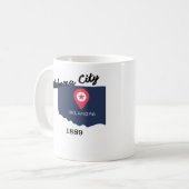 Oklahoma City Kaffeetasse (Vorderseite Links)