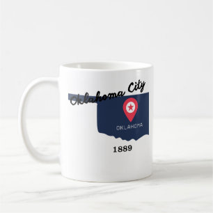Oklahoma City Kaffeetasse 