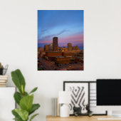 Oklahoma City Morning Poster (Heimbüro)