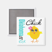 Oklahoma City OK Magnet (Vorderseite/Rückseite)