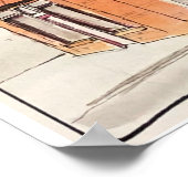 Oklahoma City, OK Poster (Ecke)