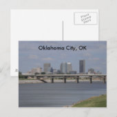 Oklahoma City, ok Postkarte (Vorne/Hinten)