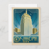 Oklahoma City, ok Postkarte (Vorne/Hinten)