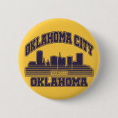 Oklahoma City, Oklahoma Button (Vorderseite)